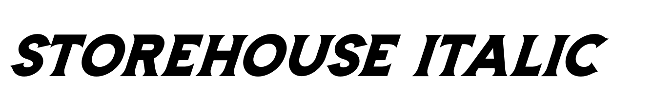 Storehouse Italic